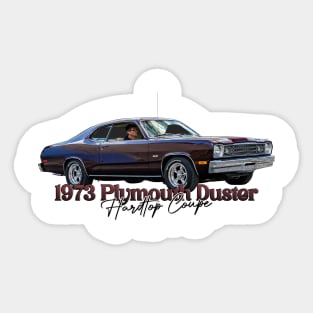 1973 Plymouth Duster Hardtop Coupe Sticker